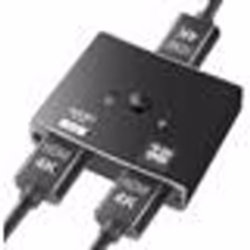 INF Commutateur HDMI 2.0 2 entrées 1 sortie Répartiteur HDMI 4K 1 entrée 2 sorties