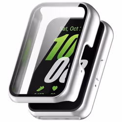 Coque - INF - Samsung Galaxy Fit 3 SM-R390 - Verre trempé - Argent - Résistant aux rayures