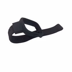INF Bracelet réglable en nylon doux et respirant pour Redmi Watch 3 Le noir