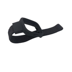 INF Bracelet réglable en nylon doux et respirant pour Redmi Watch 3 Le noir