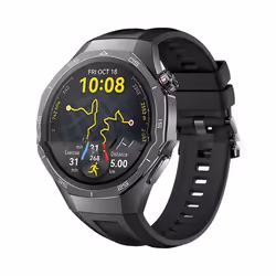 INF Bracelet de montre en silicone 22 mm pour montre HUAWEI GT5 Pro 46 mm Le noir