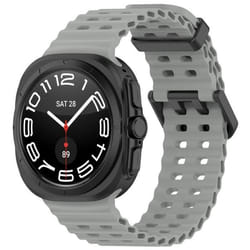 INF Bracelet de Montre de Sport en Silicone pour Samsung Watch Ultra 47mm Gris
