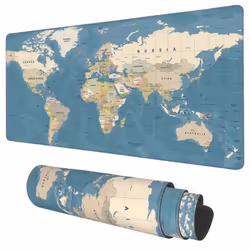 Tapis de souris étendu - INF - XXL - Noir - Bureau - Jeux professionnels