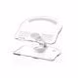 Support de tablette - INF - Transparent - Rotation à 360° - Hauteur réglable - Plastique