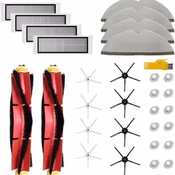 Kit daccessoires - INF - Pour aspirateurs robots Xiaomi Roborock - Brosses filtres chiffons