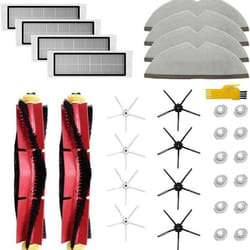 Kit daccessoires - INF - Pour aspirateurs robots Xiaomi Roborock - Brosses filtres chiffons