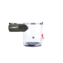 Bac à poussière - INF - Compatible Dyson V6 - Transparent - Action cyclonique - Facile à nettoyer