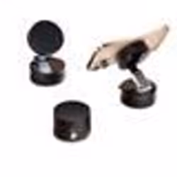 Support de Téléphone - INF - Magnétique - Pliable - Noir - Pour Tableau de Bord