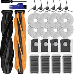 INF Kit de pièces de rechange pour aspirateur robot Compatible avec Dreame X50 Ultra/L50 Ultra/L40s Pro Ultra/Mova V50 Ultra