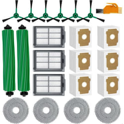 INF Kit daccessoires de remplacement pour aspirateur robot iRobot Roomba Plus 405/505 Combo - Multi-couleur