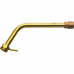Caractéristiques Raccord (entrée) : 3/8" RH Filetage : M20 x 1,5 RH(SIEVERT Tube de cou coudé 180 mm avec crochet - 350902 es ...