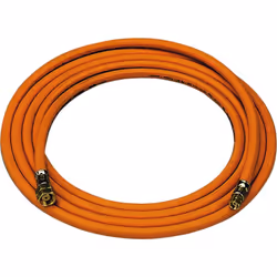 Tuyau propane haute pression 4 x 4 mm pour installations de soudage en caoutchouc avec insert textile résistant au gel jusqu' ...