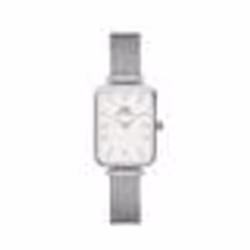 Montre Femme - DANIEL WELLINGTON - QUADRO - Acier - Gris - Analogique