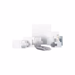 Matériau = Acier inoxydable Epaisseur = 0.25mm Longueur = 100mm Largeur = 100mm Largeur de fente = 32mm Couleur = Gris Les ca ...
