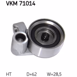 Galet tendeur, courroie de distribution SKF VKM 71014