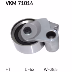 Galet tendeur, courroie de distribution SKF VKM 71014 - Vue supplémentaire 4