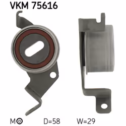 Galet tendeur, courroie de distribution SKF VKM 75616 - Vue supplémentaire 4