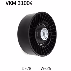 Galet tendeur, courroie d'accessoire SKF VKM 31004