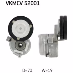 Tendeur de courroie, courroie trapézoïdale à nervures SKF VKMCV 52001