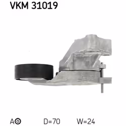 Tendeur de courroie, courroie trapézoïdale à nervures SKF VKM 31019 - Vue supplémentaire 4