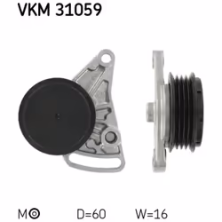 Galet tendeur, courroie d'accessoire SKF VKM 31059