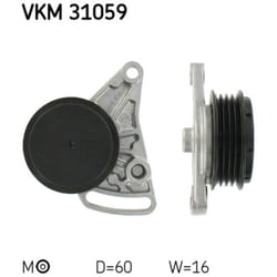 Galet tendeur, courroie d'accessoire SKF VKM 31059