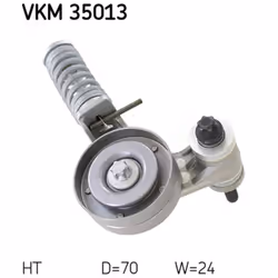 Tendeur de courroie, courroie trapézoïdale à nervures SKF VKM 35013 - Vue supplémentaire 4