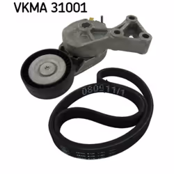 Jeu de courroies trapézoïdales à nervures SKF VKMA 31001