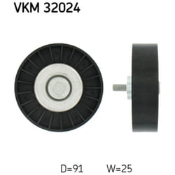 Galet enrouleur de courroie d'accessoire SKF VKM 32024