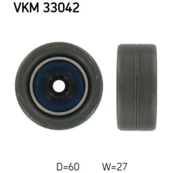 Galet tendeur, courroie d'accessoire SKF VKM 33042