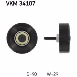 Galet enrouleur de courroie d'accessoire SKF VKM 34107 - Vue supplémentaire 3