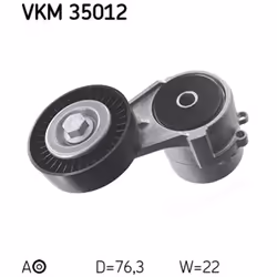 Tendeur de courroie, courroie trapézoïdale à nervures SKF VKM 35012 - Vue supplémentaire 3