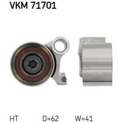 Galet tendeur, courroie de distribution SKF VKM 71701