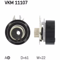 Galet tendeur, courroie de distribution SKF VKM 11107