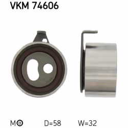 Galet tendeur, courroie de distribution SKF VKM 74606