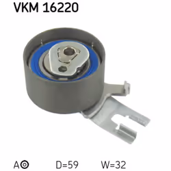 Galet tendeur, courroie de distribution SKF VKM 16220