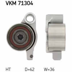 Galet tendeur, courroie de distribution SKF VKM 71304