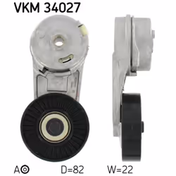 Tendeur de courroie, courroie trapézoïdale à nervures SKF VKM 34027