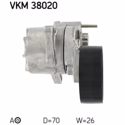 Galet tendeur, courroie d'accessoire SKF VKM 38020 - Vue supplémentaire 5