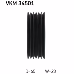 Galet enrouleur de courroie d'accessoire SKF VKM 34501