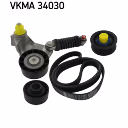Jeu de courroies trapézoïdales à nervures SKF VKMA 34030