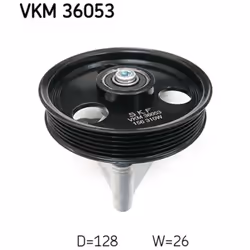 Galet enrouleur de courroie d'accessoire SKF VKM 36053