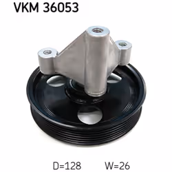 Galet enrouleur de courroie d'accessoire SKF VKM 36053 - Vue supplémentaire 4