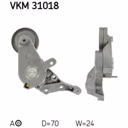 Galet tendeur, courroie d'accessoire SKF VKM 31018