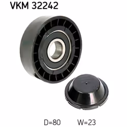 Galet enrouleur de courroie d'accessoire SKF VKM 32242