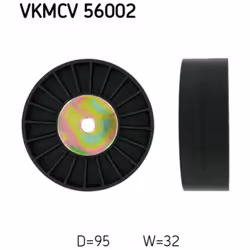 Galet enrouleur de courroie d'accessoire SKF VKMCV 56002