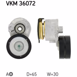 Galet tendeur, courroie d'accessoire SKF VKM 36072