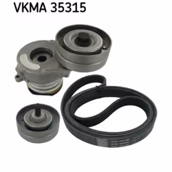 Jeu de courroies trapézoïdales à nervures SKF VKMA 35315
