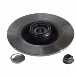 Disque de frein SKF VKBD 1009 arrière, plein, 1 pièce