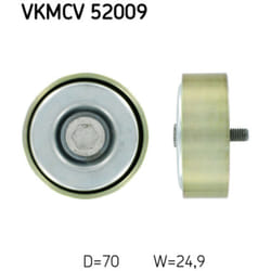 Galet enrouleur de courroie d'accessoire SKF VKMCV 52009